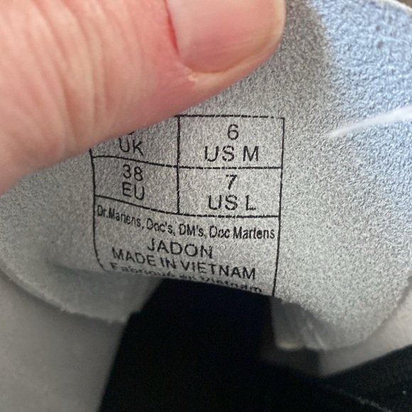 New Dr Martens white Jadon platform boots with two sets of laces for free! - Picture 11 of 13